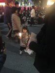 korea child demonstration seoul