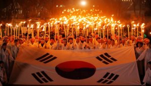מצעד לכבוד 100 שנים לתנועה ה-1 במרס בדרום קוריאה